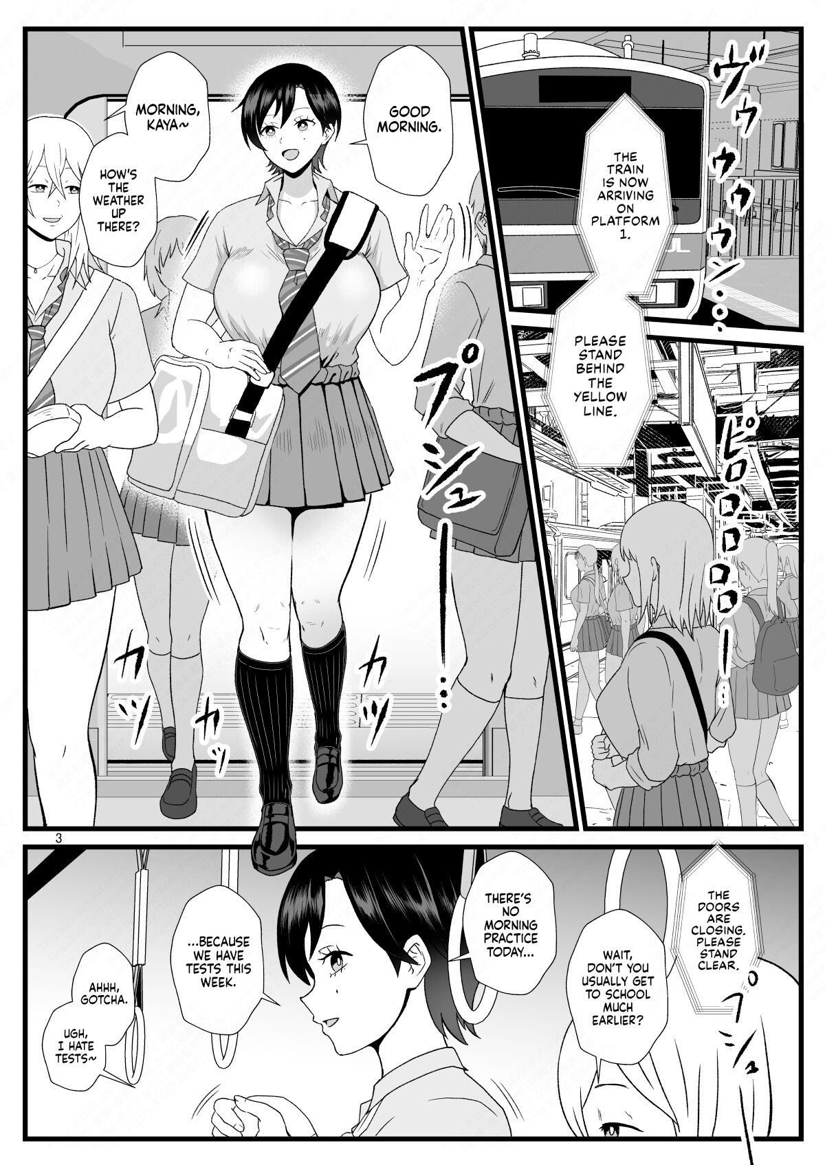 Hentai Manga Comic-The Perception-Altering Old Man Who Appeared on The Train to School 2-Read-2